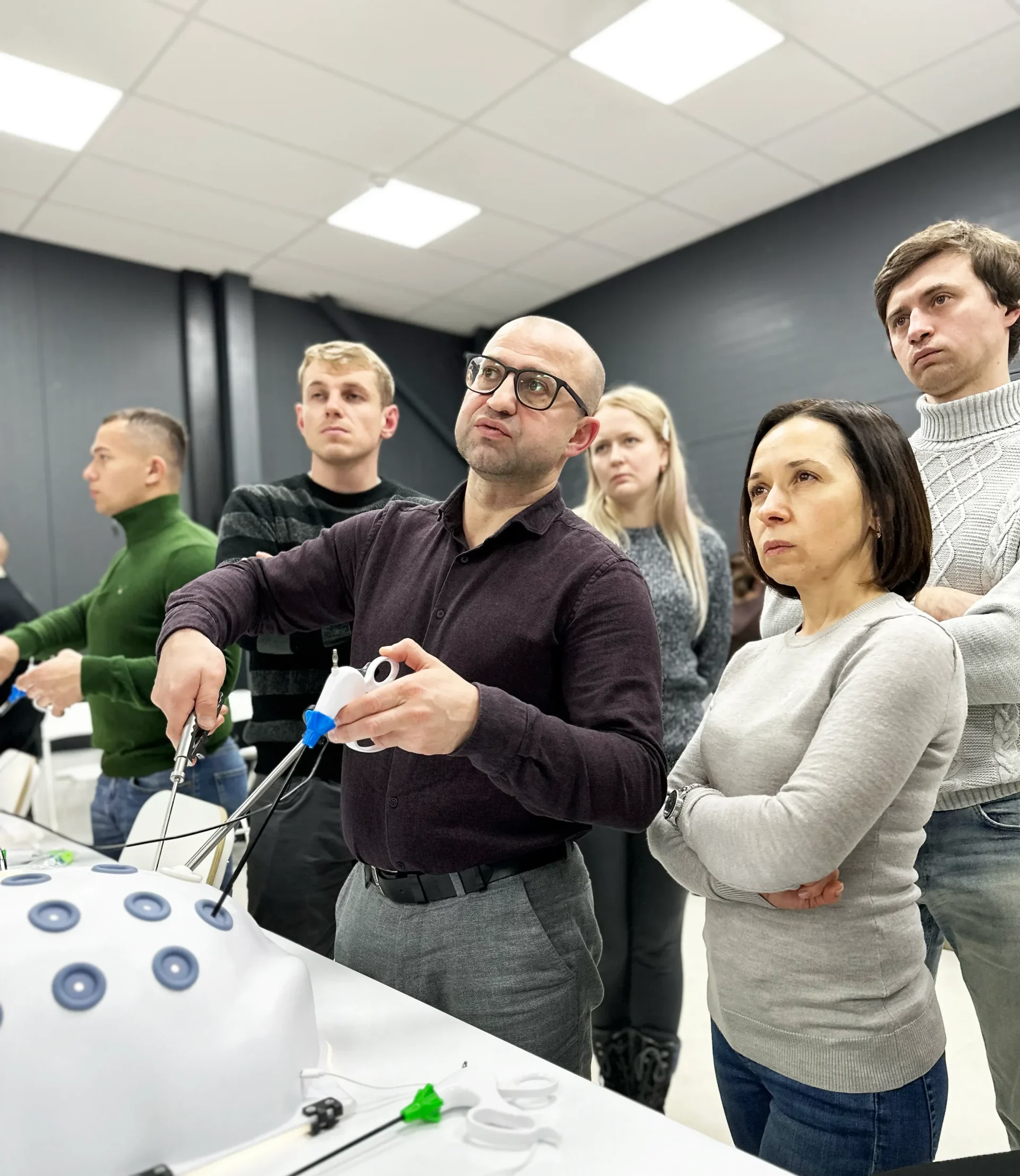 Тренінг з оволодіння практичними навичками “Навички лапароскопічної хірургії – рівень базовий”