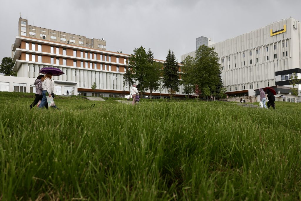 територія поліклініки на Мазепи