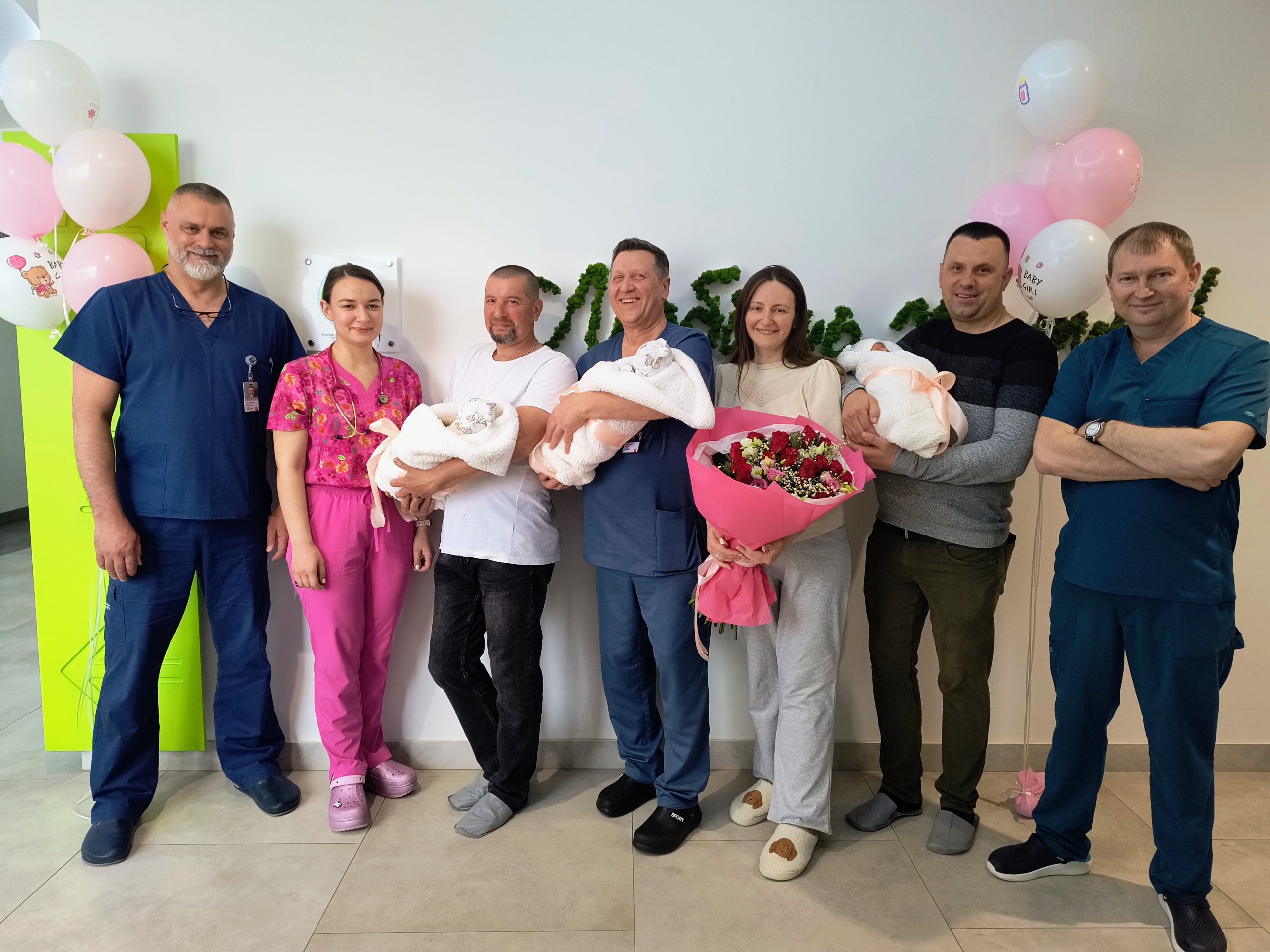 Перша трійня за всю історію Лікарні Святого Миколая!